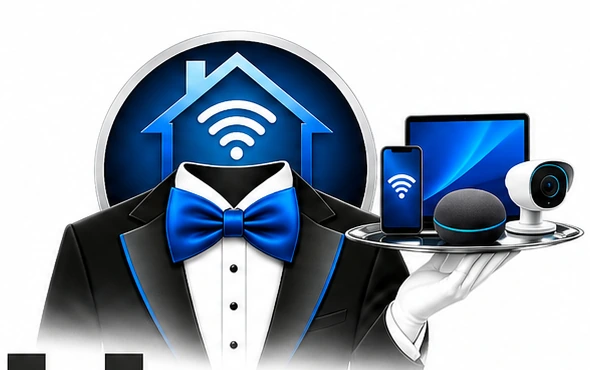 iHome Tech Butler smart-home butler mascot